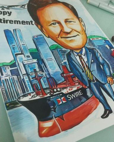 Q.Comic 似顏卡通人像繪畫 - 