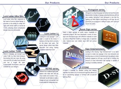 Kai Yiu Mak - Leaflet design for promoting company products (Content)