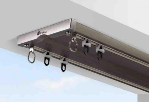 窗飾店 - 一體式 靜音 雙路軌