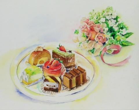 Crystal  - 水彩晝