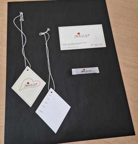 Crystal  - 咭片,吊牌,嘜頭設計