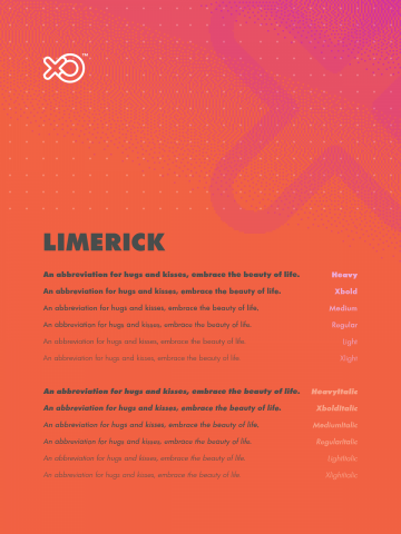 Allan Chan - XOXO, Platforms, Inc. VI Design (Typography)