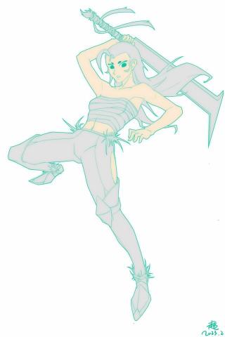 超記29 - 女角色個人創作電繪2