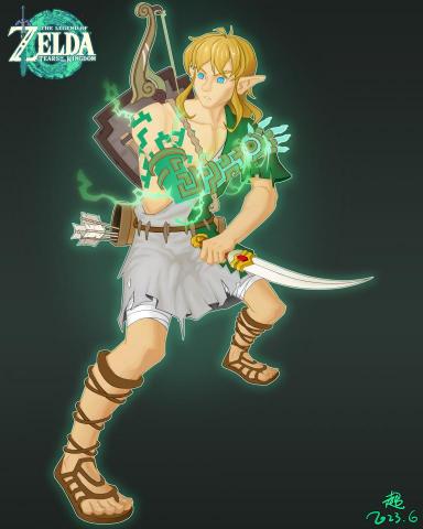 超記29 - 林克同人電繪2