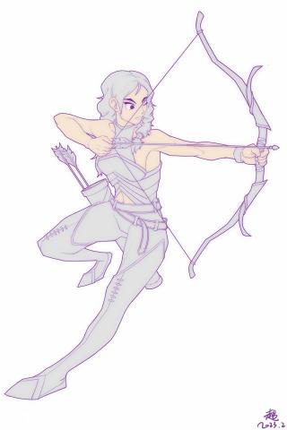 超記29 - 女角色個人創作電繪4