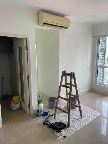 銀河冷氣工程 55404119 - 清洗冷氣幾前做好保護 銀河冷氣工程 55404119 - 清洗冷氣幾前做好保護