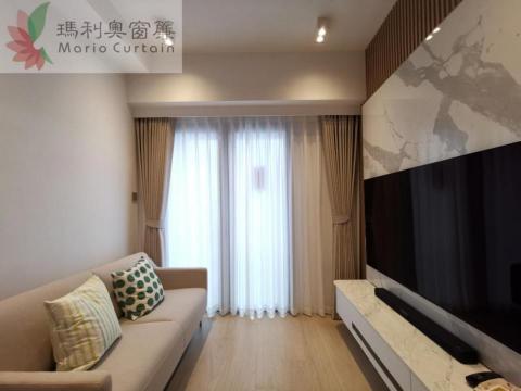 窗簾瑪利奧 - 日出康城LP6布藝窗簾完成品照片 窗簾瑪利奧 - 日出康城LP6布藝窗簾完成品照片