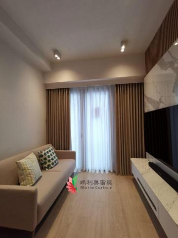 窗簾瑪利奧 - 日出康城布藝窗簾完工照片 窗簾瑪利奧 - 日出康城布藝窗簾完工照片