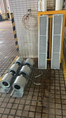 零一機電工程有限公司 - 商廈Office清洗12部冷氣風扇葉 零一機電工程有限公司 - 商廈Office清洗12部冷氣風扇葉