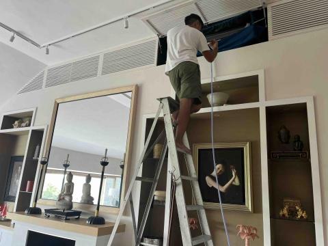 零一機電工程有限公司 - 住宅清洗各類型冷氣機