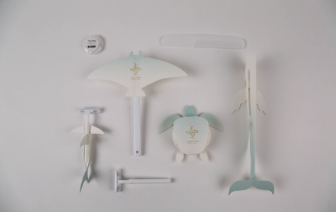 Tiff. Design -  包裝及品牌設計：為海洋主題酒店設計Logo、包裝結構及品牌形象。