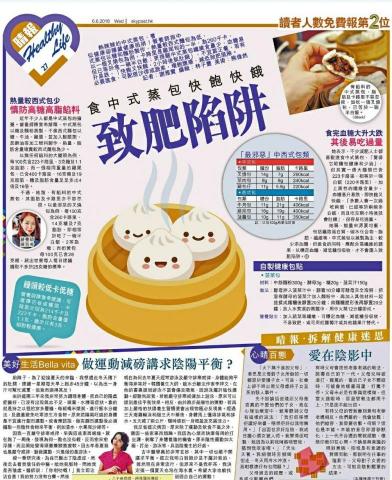 Sarah Chan - 專欄營養資訊分享 Sarah Chan - 專欄營養資訊分享