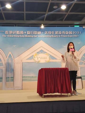 Sarah Chan - 被邀請婚紗展分享運動營養飲食 Sarah Chan - 被邀請婚紗展分享運動營養飲食