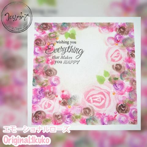 JoyArt_Lala - 粉紅色玫瑰的花語帶有「喜歡你燦爛的笑容」之意，訴說著看見心儀對象的心動及悸動。

The flower language of pink roses means &rdquo;I like your bright smile&ldquo; and tells the heartbeat and throbbing of seeing the person you like.