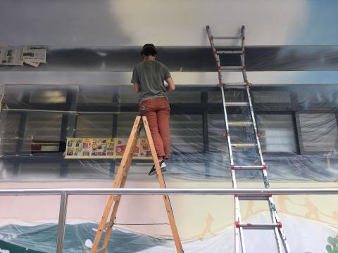 Light Up Murals - 壁畫工作照 Light Up Murals - 壁畫工作照