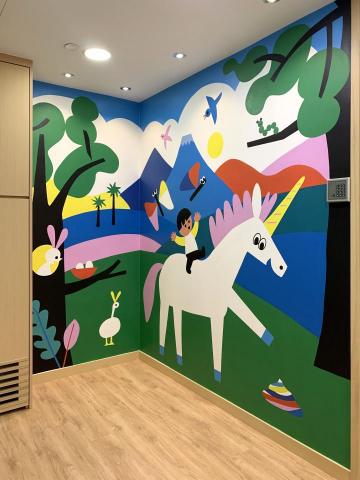 Light Up Murals - 兒童診所壁畫 Light Up Murals - 兒童診所壁畫