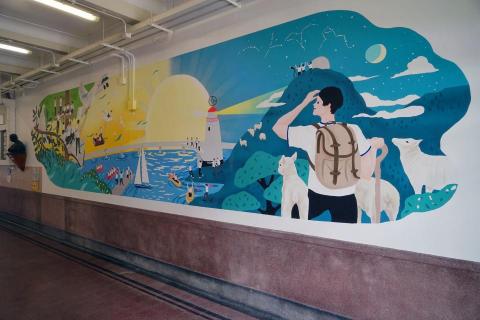 Light Up Murals - 學校壁畫 Light Up Murals - 學校壁畫