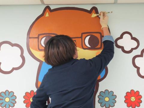 Light Up Murals - 壁畫工作照 Light Up Murals - 壁畫工作照