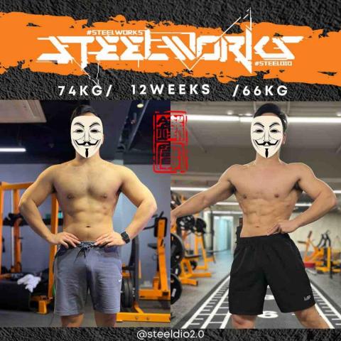Steeldio私人健身教練團隊 - Transformation case Steeldio私人健身教練團隊 - Transformation case