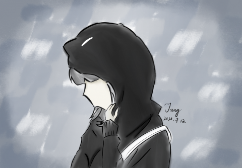 痴人說夢工作室 - 自畫頭像