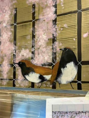 Joy Lam - 牆畫細節