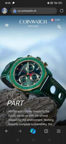 jim - ca.coinwatch website design and setup