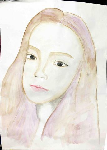 Karen Au - 自畫像