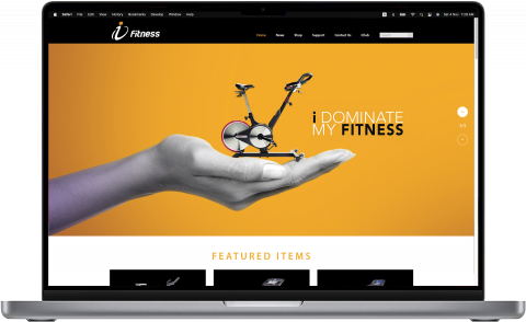 LOCK YUEN CREATIVE - iFitness Brand Visuals & Official Site Design