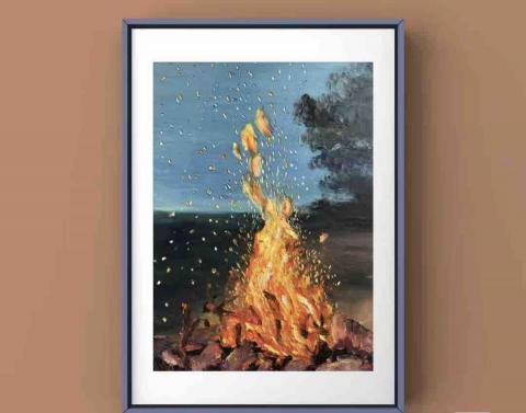 深圳市一品格文化艺术有限公司 - 客戶訂單 手繪oil pastel