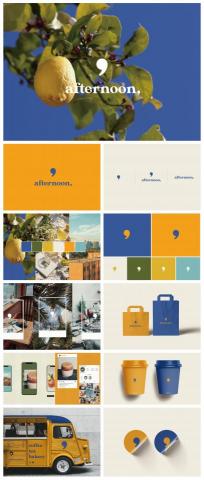 Muses Creation - Afternoon, Cafe / Brand Identity