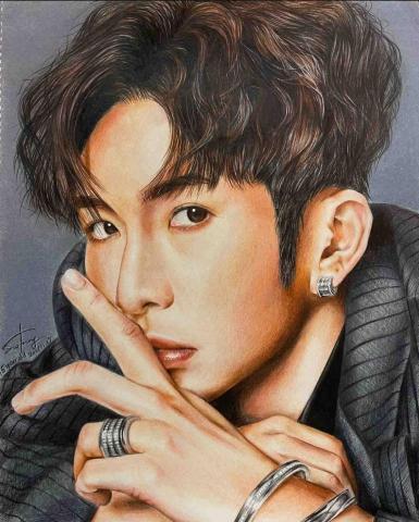 Viann See - 個人作品（人像素描）