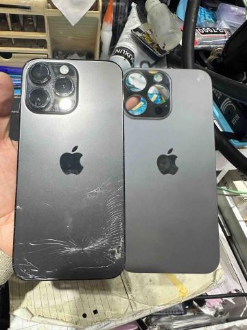 智誠科技手機維修 - 14promax 爆後玻璃