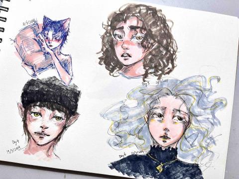 Sienna  - 手繪marker