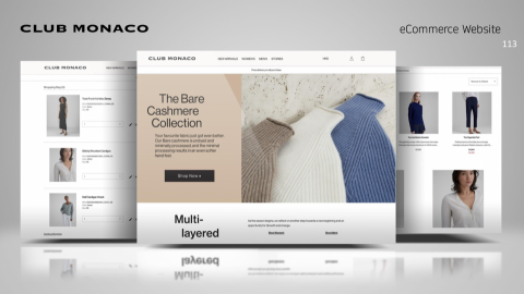 Digidumpling Limited - Club Monaco ecommerce website
 Digidumpling Limited - Club Monaco ecommerce website