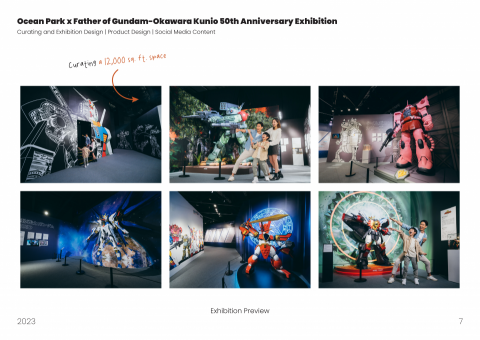 Esther Yau - Ocean Park x Father of Gundam – Okawara Kunio 50th Anniversary Exhibition
Curating and Exhibition Design | Product Design | Social Media Content