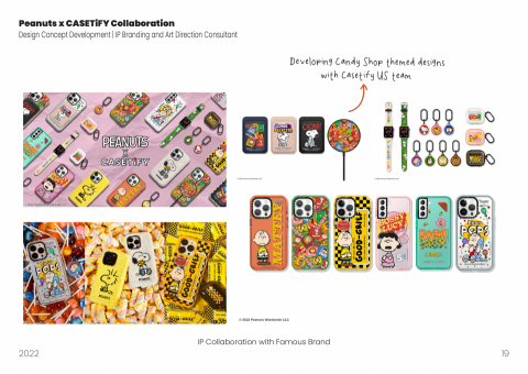 Esther Yau - Peanuts x CASETiFY Collaboration
Design Concept Development | IP Branding and Art Direction Consultant