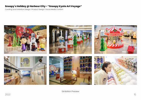 Esther Yau - Snoopy's Holiday @ Harbour City - “Snoopy Kyoto Art Voyage”
Curating and Exhibition Design | Product Design | Social Media Content