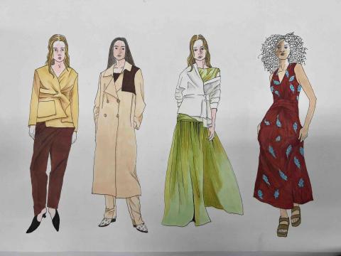 Claudia Cheung - Fashion illustration 