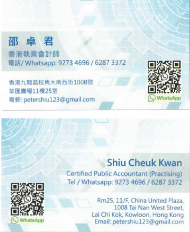 Shiu Cheuk Kwan Peter - 