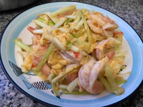 琴姐姐 - 蝦仁滑蛋