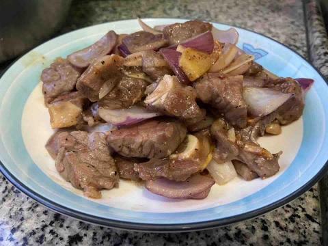 琴姐姐 - 黑椒牛肉粒