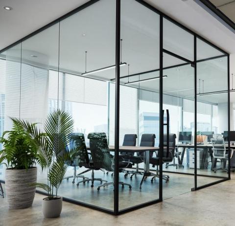 Pointi Dimension  - 玻璃會議室組裝
