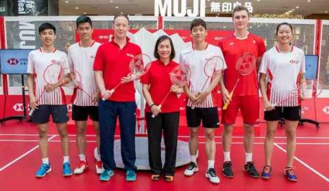 Suen Ching - 曾受邀參加HSBC life City Badminton Media Event Suen Ching - 曾受邀參加HSBC life City Badminton Media Event