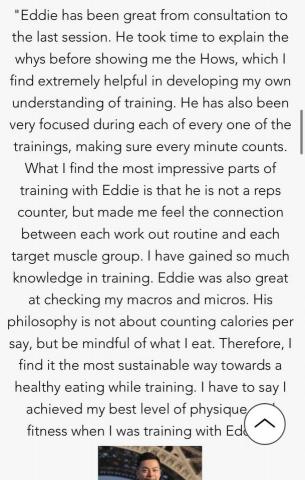 Eddie - 客人上課體驗 Eddie - 客人上課體驗