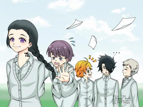 Prima Ng - 約定的夢幻島仿畫風