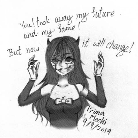 Prima Ng - Bendy And The Ink Machine - Alice
手繪畫風