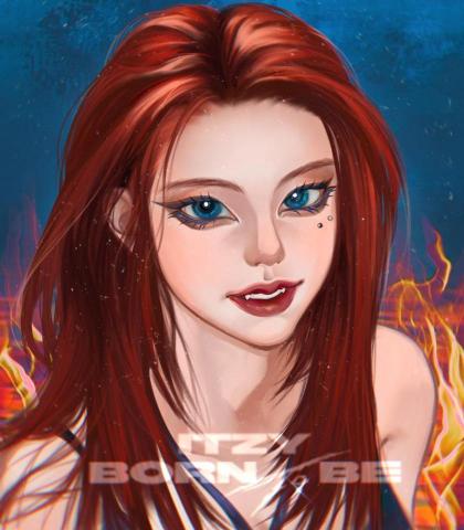 Shuwah曙鏵 - Itzy Yeji Fanart