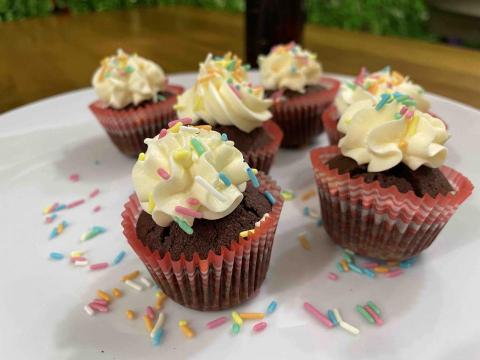 Crystal  - 朱古力cup cake