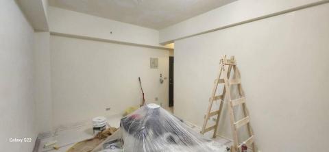 甲殼類大頭呆 - 新竹縣新豐鄉，社區：理想國，全室乳膠漆，第二道