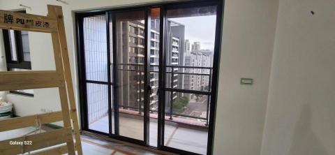 甲殼類大頭呆 - 新竹市，社區：金雅昕觀邸，施工前防護